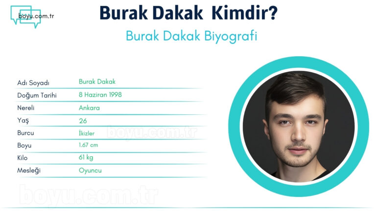 burak dakak